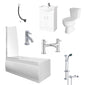Alpha Vanity Complete Shower Bathroom Suite - 1600mm