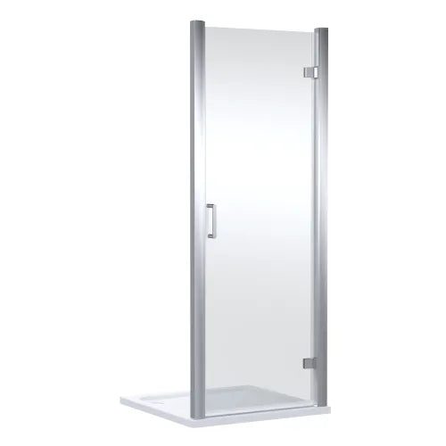  Lucie Chrome 900mm Hinged Shower Door - 8mm Glass