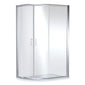 Lucie Chrome 1200mm x 800mm Shower Enclosure Quadrant - 8mm Glass