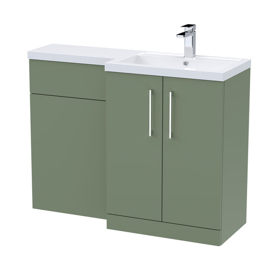  Nuie Arno 1100mm Right Hand Combination - Satin Green