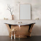 BC Designs Freestanding Boat Bath 1700  x 725mm - Copper/Nickel