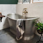BC Designs Freestanding Boat Bath 1700  x 725mm - Tin