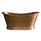 BC Designs Freestanding Boat Bath 1500 x 725mm - Antique Copper