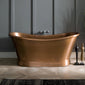 BC Designs Freestanding Boat Bath 1500 x 725mm - Antique Copper