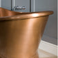 BC Designs Freestanding Boat Bath 1500 x 725mm - Antique Copper