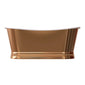 BC Designs 1800mm Boat Bath Copper Outer Acrylic Inner - welovecouk