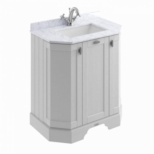  Bayswater Victrion 3-Door Vanity Unit 750mm Wide - Earls Grey (Excluding Basin)