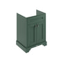 BC Designs Victrion 2-Door Vanity Unit 600mm Wide - Forest Green - welovecouk