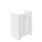BC Designs Victrion 2-Door Vanity Unit 640mm Wide - Nimbus White - welovecouk