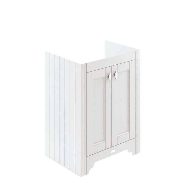 Bayswater Victrion 2-Door Vanity Unit 640mm Wide - Nimbus White ...