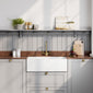 Nuie Fireclay Belfast Sink 795x460x245 - White