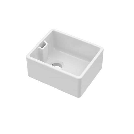  Nuie Fireclay Belfast Sink 445x380x205 - White