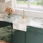 Nuie Fireclay Belfast Sink 445x380x205 - White