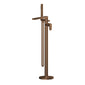 Nuie Binsey Freestanding Bath Shower Mixer with Kit - Brushed Bronze