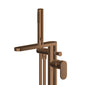 Nuie Binsey Freestanding Bath Shower Mixer with Kit - Brushed Bronze