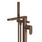 Nuie Binsey Cyprus Freestanding Bath Shower Mixer with Kit - Brushed Bronze