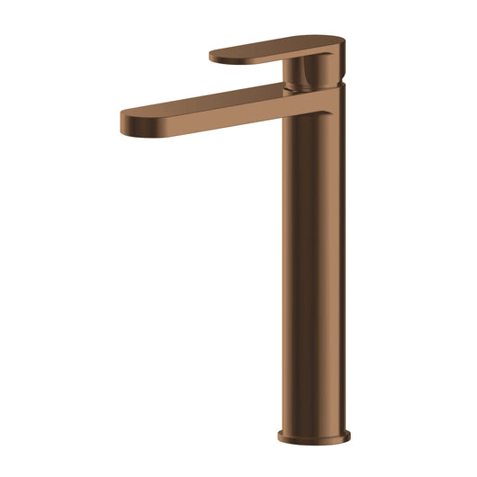  Nuie Binsey High Rise Mono Basin Mixer - Brushed Bronze