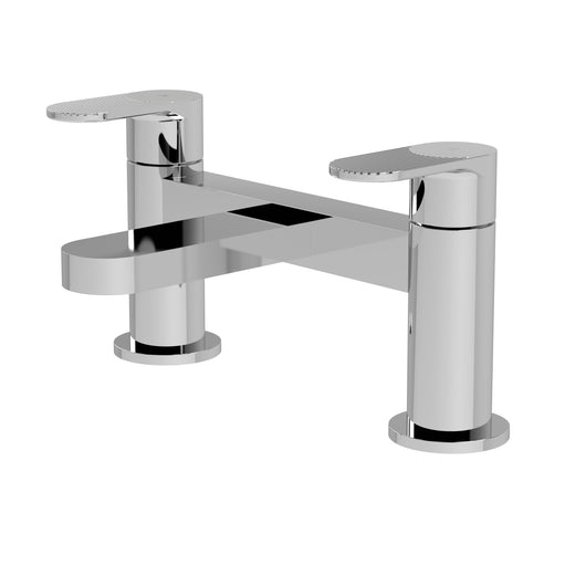  Nuie Binsey Deck Mounted Bath Filler - Chrome