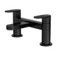 Nuie Binsey Cyprus Deck Mounted Bath Filler - Matt Black