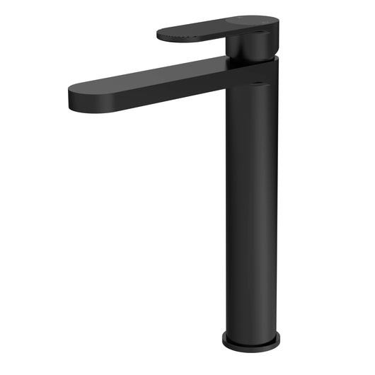  Nuie Binsey Cyprus High Rise Mono Basin Mixer - Matt Black