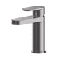 Nuie Binsey Mono Basin Mixer with Push Button Waste - Brushed Pewter