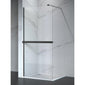 Wet room Panel Shelf - Black - welovecouk