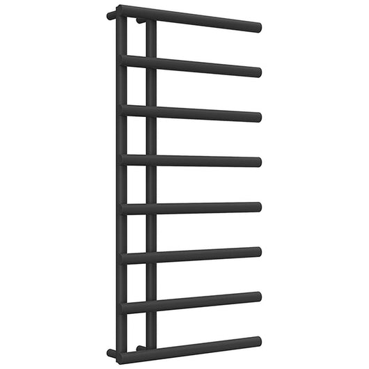  Reina Matera Designer Heated Towerl Rail - 998 x 500mm - Black