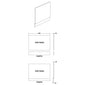 Nuie Waterproof Bath End Panel - Matt Grey 700mm - welovecouk