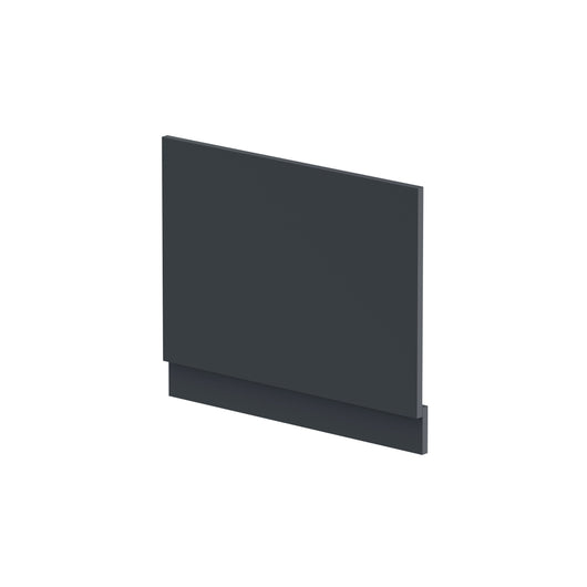  Pride 700mm Bath End Panel & Plinth - Soft Black