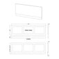 Shaker Waterproof Bath Front Panel Gloss White - 1700mm - welovecouk