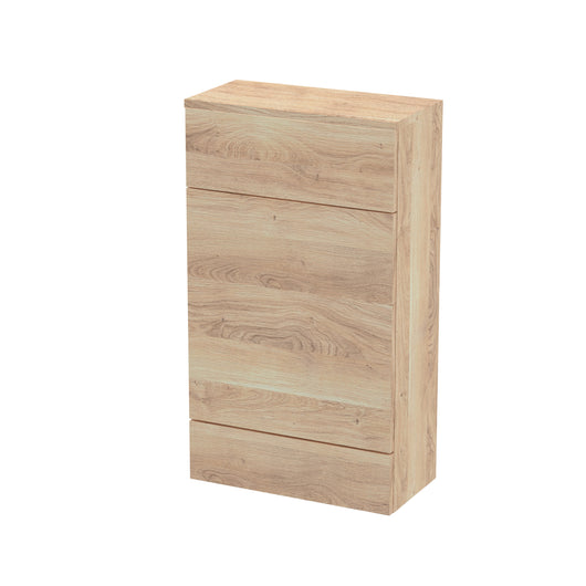  Hudson Reed 500mm WC Unit (255mm Deep) - Bleached Oak