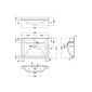600 Classic Basin 1TH - CBM503 - welovecouk
