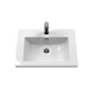 Hudson Reed Lille 600mm Wall Hung 1 Drawer Vanity Unit & Basin - Bleach Oak