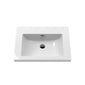 Hudson Reed Lille 600mm Wall Hung 1 Drawer Vanity Unit & Basin - Bleach Oak