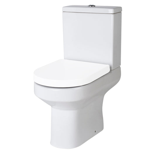  Nuie Harmony Pan & Cistern - White - welovecouk