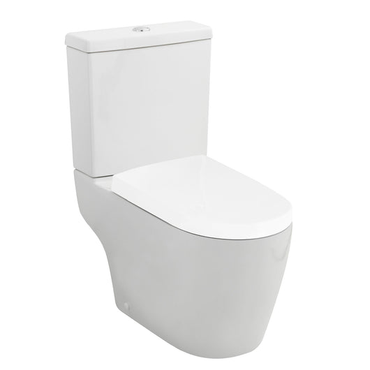  Nuie Provost Semi Flush to Wall WC - White - welovecouk