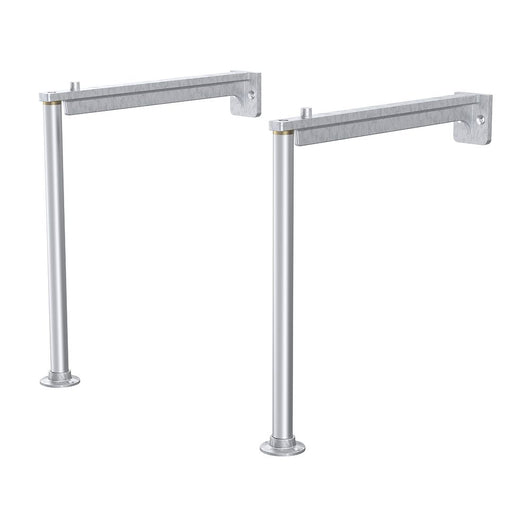  nuie Kitchens Cleaner Sink Legs & Wall Bracket(Pair) - welovecouk