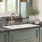 Nuie Fireclay Counter Top Sink 1.5 Bowl 1010x525 - White - welovecouk