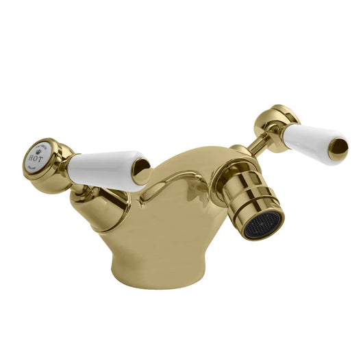  BC Designs Victrion Brushed Gold Mono Bidet Mixer