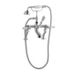 BC Designs Victrion Deck Mounted Lever Bath Shower Mixer - Brushed Chrome