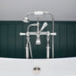 BC Designs Victrion Deck Mounted Lever Bath Shower Mixer - Brushed Chrome