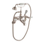 BC Designs Victrion Wall Mounted Lever Bath Shower Mixer - Nickel