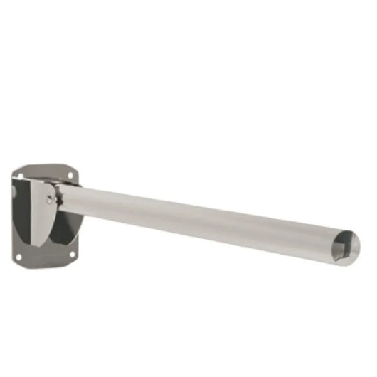  Assisted Living Friction Hinge Support Rail Single Stainless Steel 800mm - Mirror Polish