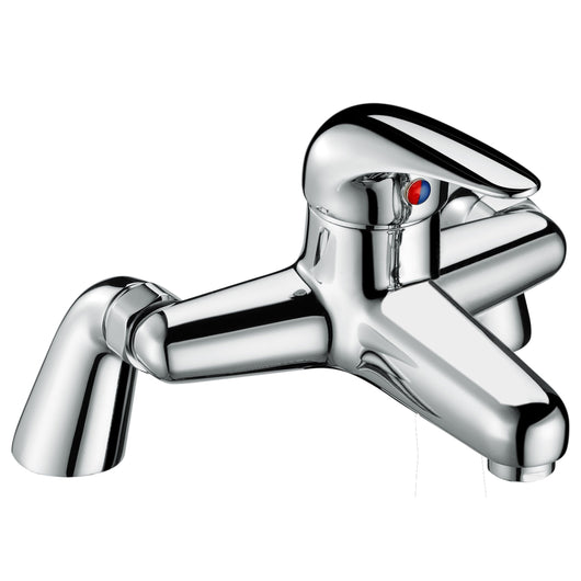  Nuie Eon Deck Mounted Bath Filler - Chrome