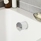 Nuie Freeflow Bath Filler - Chrome