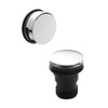  Luxus Easyclean Sprung Bath Waste Extended (900mm) - Chrome - welovecouk