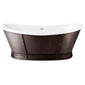 Elementa Freestanding Bath 1750 x 800mm - Gun Metal