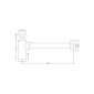 Hudson Reed Minimalist Bottle Trap - Matt Black