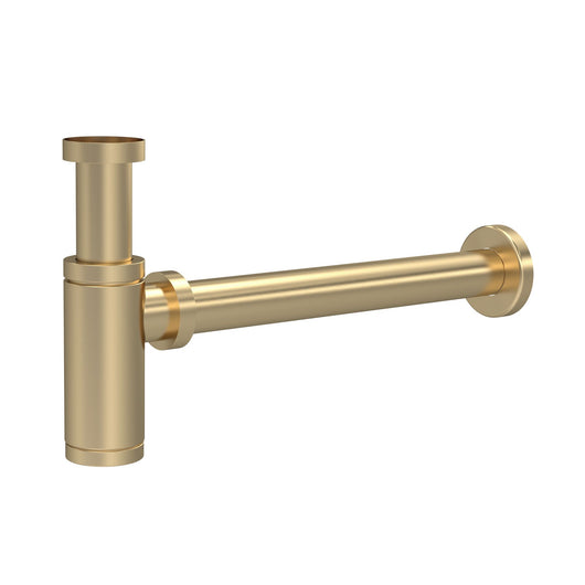  Hudson Reed Minimalist Bottle Trap - Brushed Brass