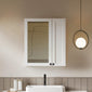Thaxton Wall Hung 200mm 1-Door Wall Cabinet (180 Depth) - Matt White